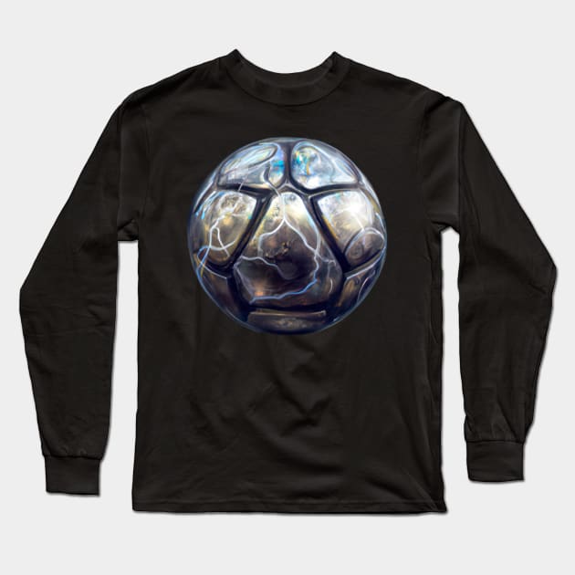 Thunder Football Long Sleeve T-Shirt by Shadowbyte91